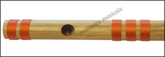 MAHARAJA MUSICALS Flutes - Bansuri C Natural Small 9.5 inches - CEI